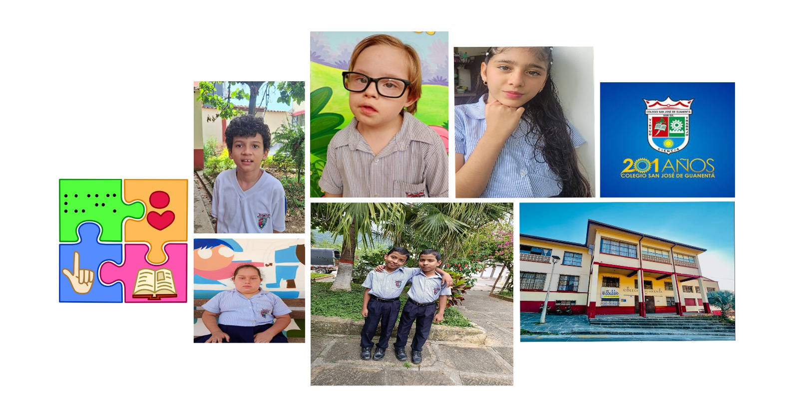 Collage de estudiantes